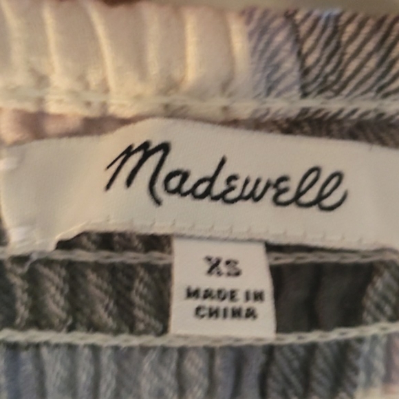 Madewell Lucie Puff Elbow Sleeve Smocked Mini Dress Size XS - Picture 3 of 14